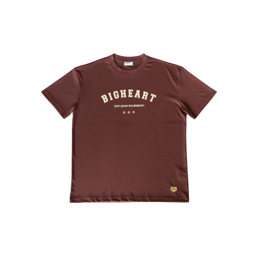 ❆ Cool Slogan Tee - Brown