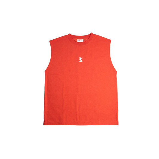 Sleeveless Knight Tee - Red